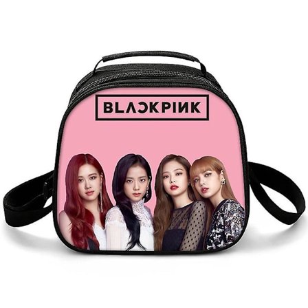 Kpop Blackpink Lunch Box Med Vadderat Isolerat Foder Lunch Bag Termisk Kylare Pack