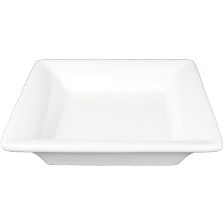 Fyrkantigt Mini Porslins Fat - 12 pack