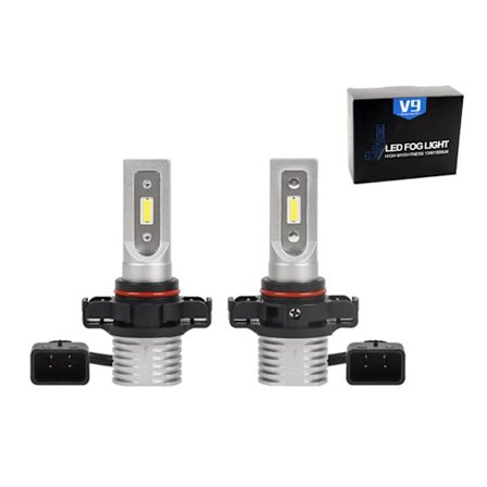 H16 PS24w 5202 1500 lumen dimljus led lampor 2-pack 12v 24v led