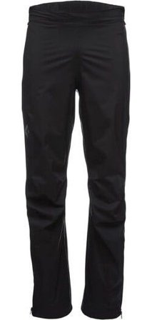 Black Diamond M's Stormline Str Fl Zp Rn Pants Black