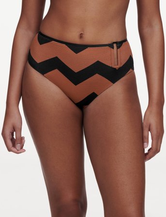Chantelle Beach Bikini Bottom - Brown - 40