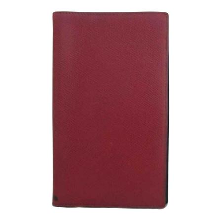 Hermès Vintage, Wallets Cardholders Rood, unisex, Maat:ONE Size