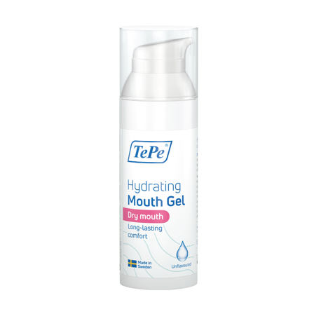 TePe Hydrating Mouth Gel, Uten tilsatt smak, 50 ml