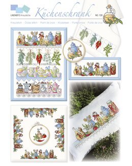 Korsstygnsmönster Kök