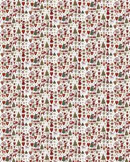 Metervara Julstök - Jul - Arvidssons Textil