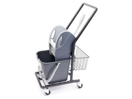 Hygienteknik Svabbvagn Speedo svart - Lyreco - Städ och hygien - Städvagnar - Städvagnar