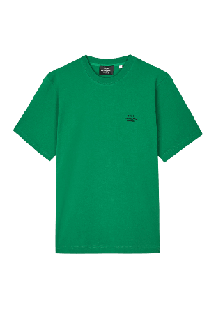 Mads Nørgaard Cotton Jersey Frode Logo Tee FAV T-shirts Herr Grön XL