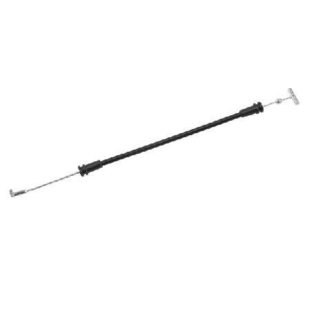 För Smart Car (454) främre yttre dörrhandtagskabel A4547230169 black silver