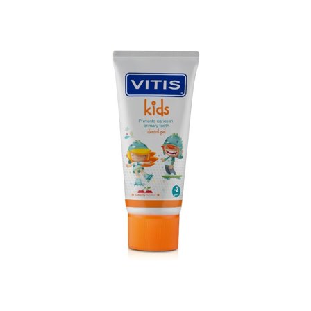 Vitis Kids Dental Gel Dentifricio Gusto Ciliegia Per Bambini 2+