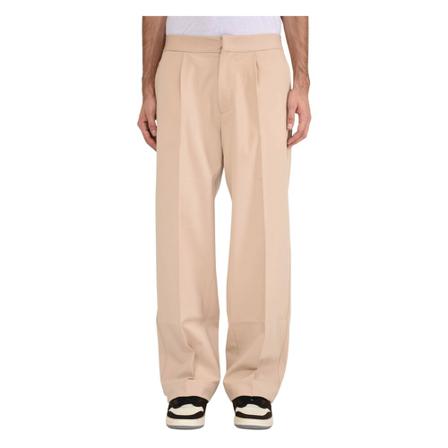 Bonsai, Wide Trousers Beige, Heren, Maat:M