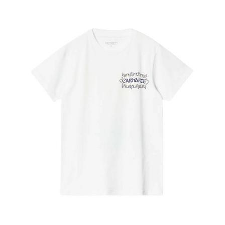 Carhartt Wip, T-Shirts Wit, Dames, Maat:XS,Katoen
