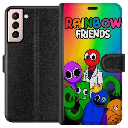 Kompatibelt Plånboksfodral till Samsung Samsung Galaxy S21 Regnbågsvänner