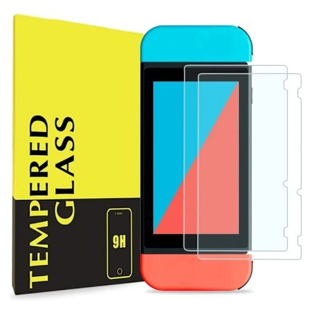 2 delar Skärm Skydd Glas För Nintendo Switch Transparent Protective Film För Nintendo Switch Lite skärm glas