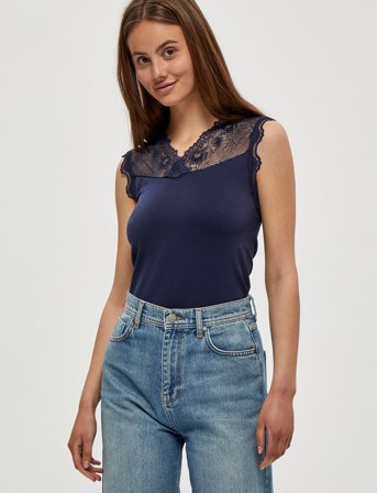 Minus Vanessa Top - Navy - M