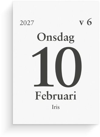 BURDE Dagblock Studieåret 26/27 - Lyreco - Almanackor och kalendrar - Lärar och Elevkalendrar - Lärarkalendrar