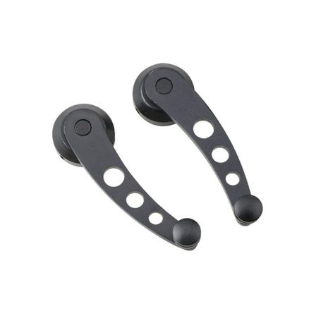 Svart-Car fönstervipphandtag universell modifiering aluminium a