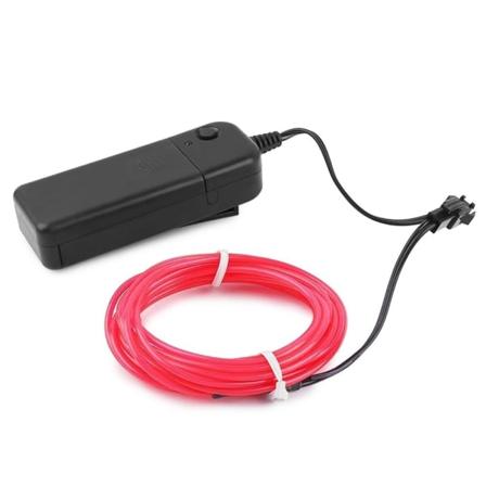LED-skootterin valonauha vedenpitävä autojen ilmapiiri 3 valotil Red