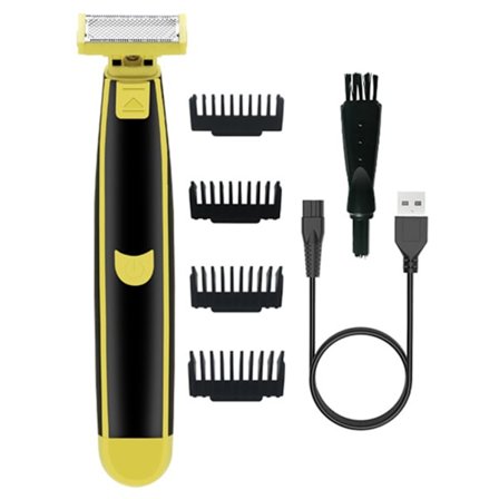 Trådlös elektrisk rakapparat för män för kroppshår Vattentät hela kroppen Tvättbara rakhyvlar för benhår Ansikte