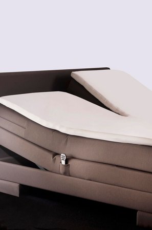 Borås Cotton - U-Splitlagen Cloud - Hvid - Lagner - 180X210 - Fra Homeroom