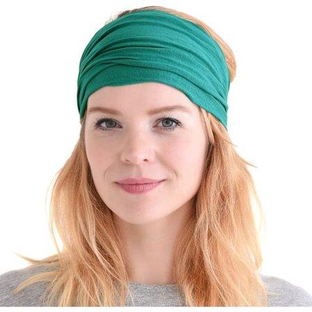 Sports Hovedbånd til Mænd - Elastisk Hovedbånd, Grøn