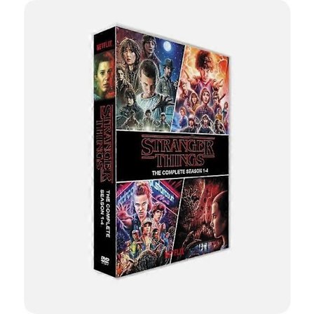 Stranger Things - Komplet Sæson 1-4 (11-Disc) engelsk version