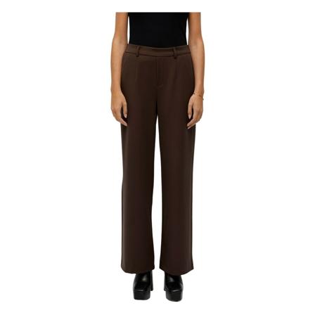 Object Wide Pant , Bruin , Dames , Maat: XL