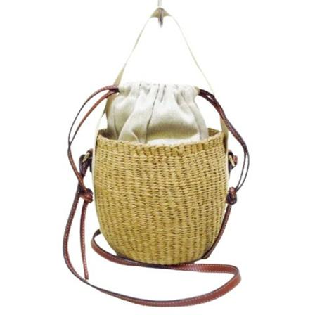 Chloé Pre-owned, Pre-owned Canvas shoulder-bags Bruin, Dames, Maat:ONE Size,leather