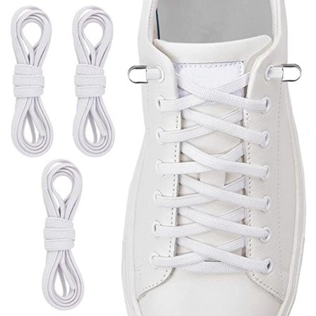 3 par elastiska skosnören för barn och vuxna