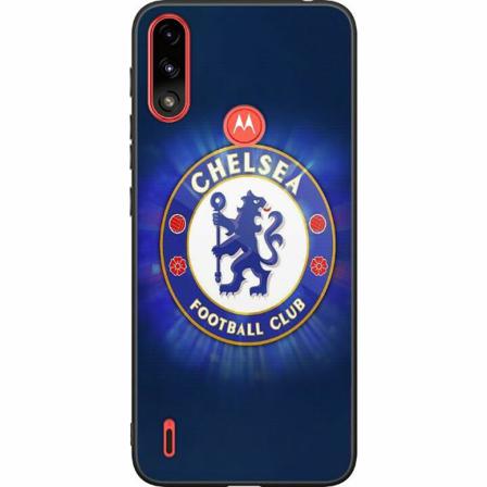 Motorola Moto E7i Power Svart Skal Chelsea Football