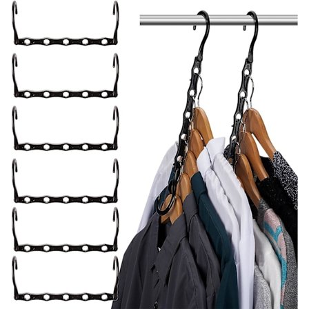 Skab Organiser & Opbevaring - 10 Pakke Pladsbesparende Tøj H