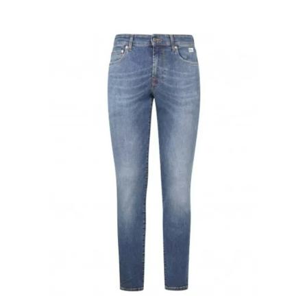 Roy Roger's Slim-fit Jeans blå, Herr, Herr, Storlek: W34