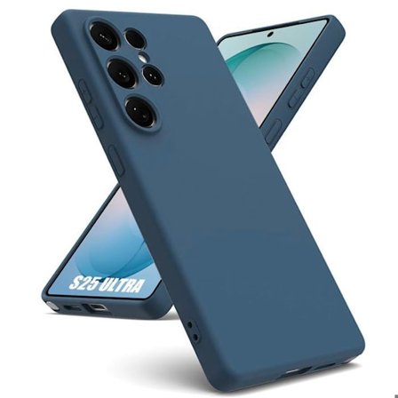 Silicone Cover - BOOLING - til Samsung Galaxy S26 Ultra - Tynd Stødabsorberende Beskyttelse - Mørkeblå