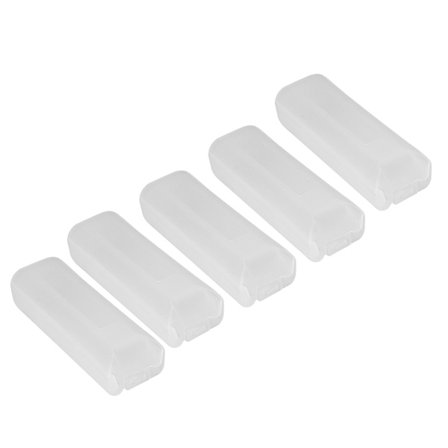 Vattentät batterilåda - 5st enkel 18650 batteriförvaringsväska