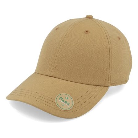 Park - Beige unconstructed Keps - Camel Sustainable Dad Cap @ Hatstore