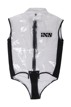 Regnjakke iXS Race 1.0 Transparent M