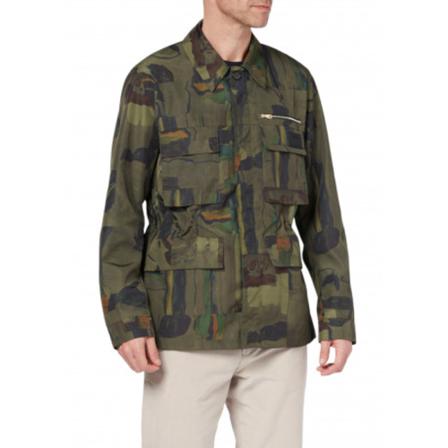 Paul Smith Printed Saharan M1R 611X J01778 36 Grøn, Herre Blazer