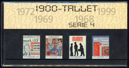 Danmark 2000 - 1900-tallet - AFA Souvenirmappe 40