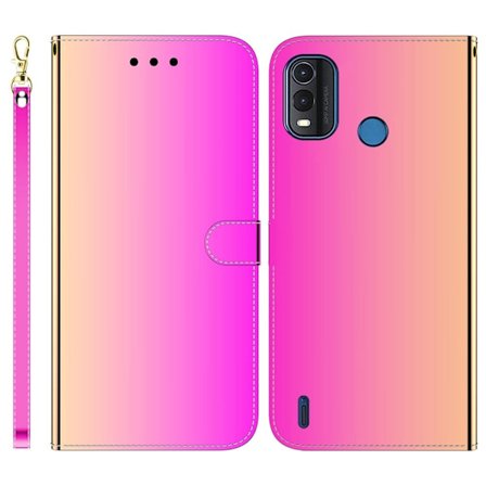 Mirror Nokia G11 Plus fodral - Rosa
