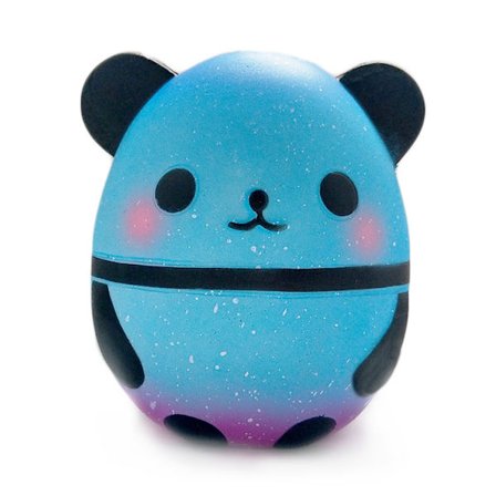 (Galaxy) 1 stk Squishies Panda Egg Jumbo Squishy Slow Rising Squ