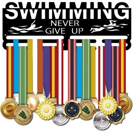 Fodbold Medaljeholder, Medaljestativ, Sportsmedaljestativ til Fodboldspillere, Væghængt Dekorativ Medaljehylde til Sportsmærker