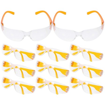 12 kpl Lasten Turvalliset Suojalasit Lasten Suojalasit Peli Tarvikkeet Laboratoriolasit
