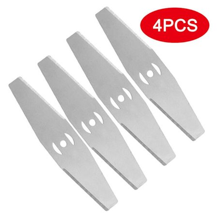 4 stk. erstatningsbladhoder for gresstrimmer, gressklipper, børstekutterblader, ugress trimmer bladhoder