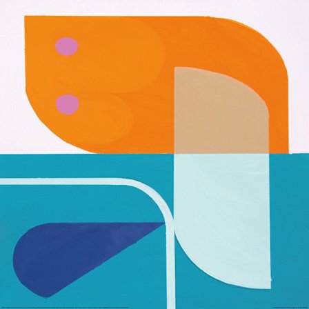 Marion Griese Löper Mot Solen 2 Tryck 30cm x 30cm Multic