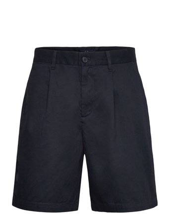 Fred Perry Long Pleated Short - Navy - 34