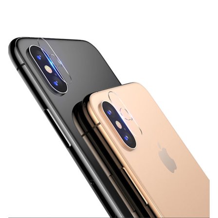iPhone XS Max Härdat Glas till Kameralinsen (Kameraskydd)