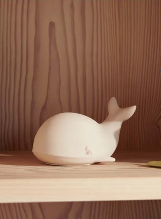 Winston hval nattlampe - sandy