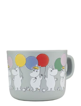 Moomin Festivities, Cup With Handle, Balloon Home Meal Time Cups & Mugs Cups Multi/patterned Rätt Start