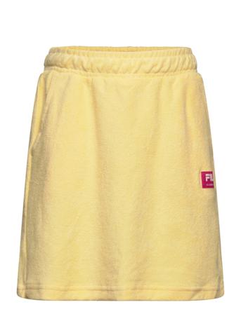 Tagmersheim Towelling Knit Track Skirt Yellow FILA