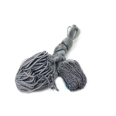 30m Fiskenet Nylon Bærbar Monofilament Gill Fiskenet Med Flydeagn & Kastgarn