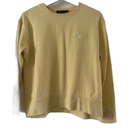 Gul Ralph Lauren collegetröja